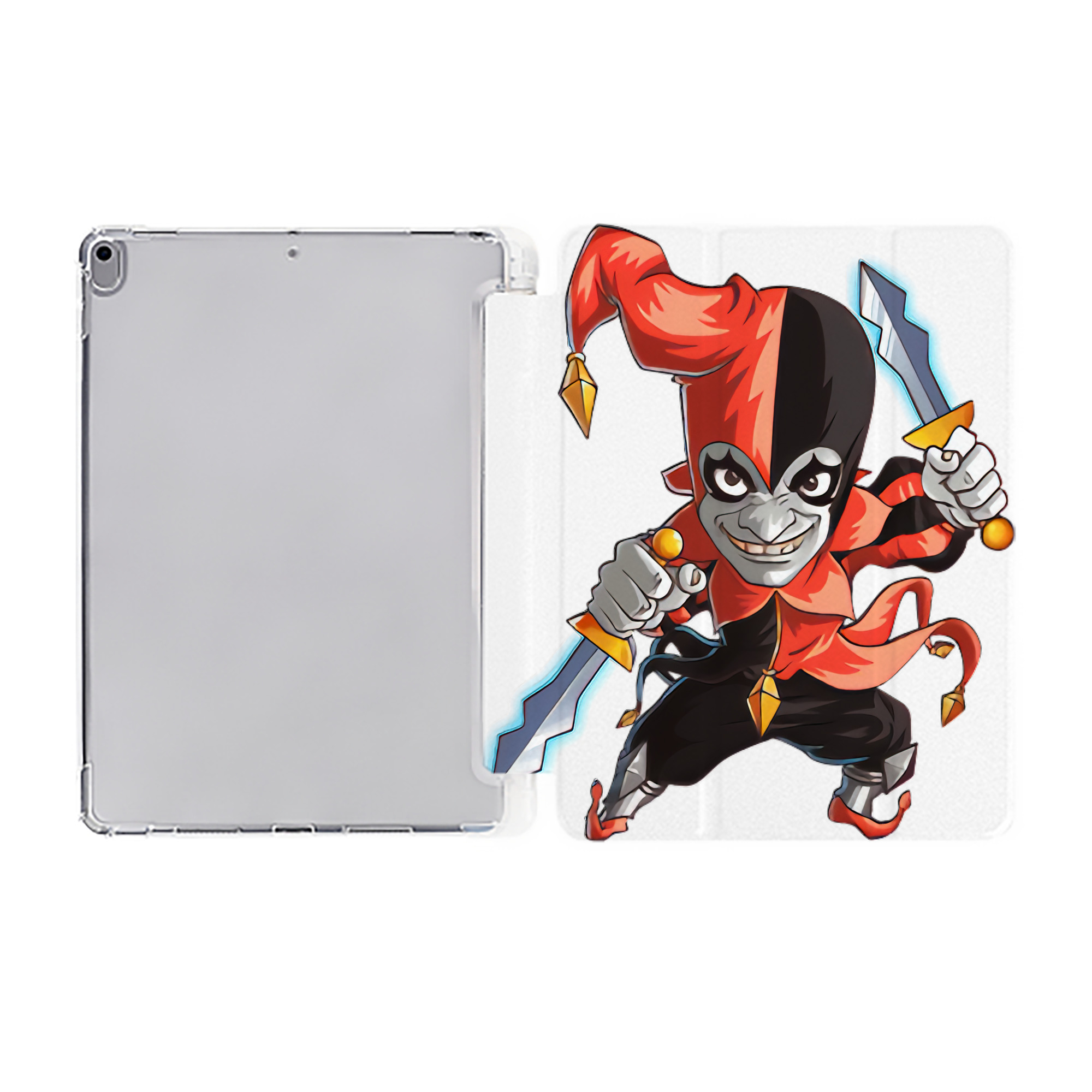 （画像用） リーグ・オブ・レジェンド League of Legends LOL IPad ケース ペン収納付き 三つ折りスタンド PUレザー×シリコン 対応機種9.5/10.5/10.9インチ
